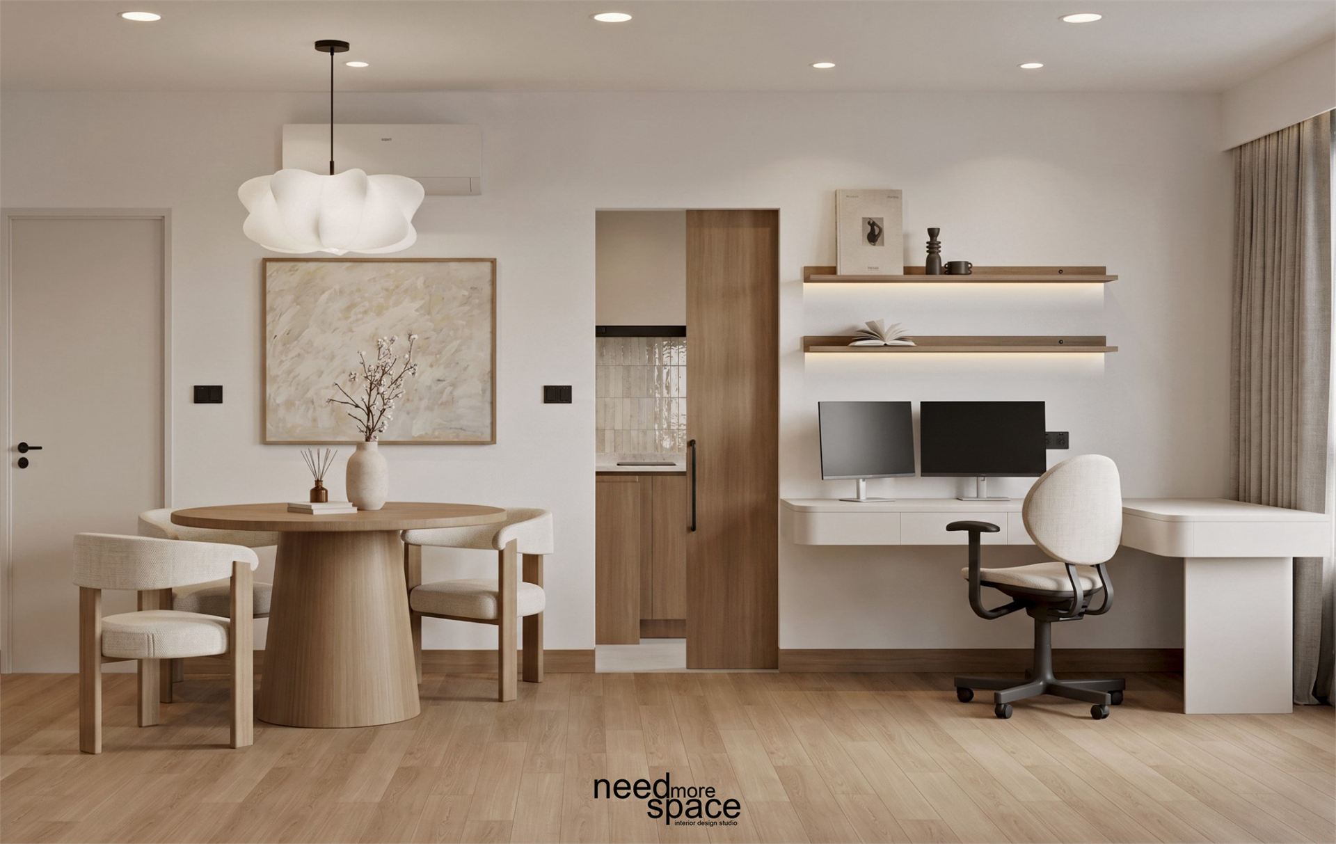 Dining + Home Office — มุมโต๊ะทำงานและทานข้าว