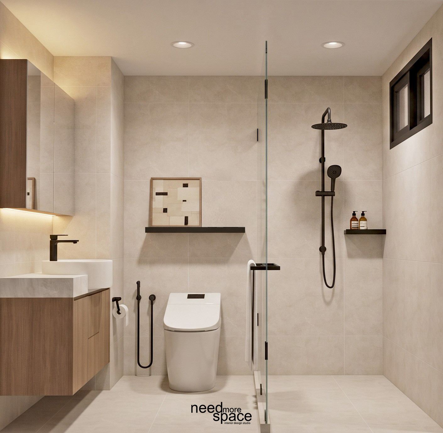 Bathroom — Rain Shower