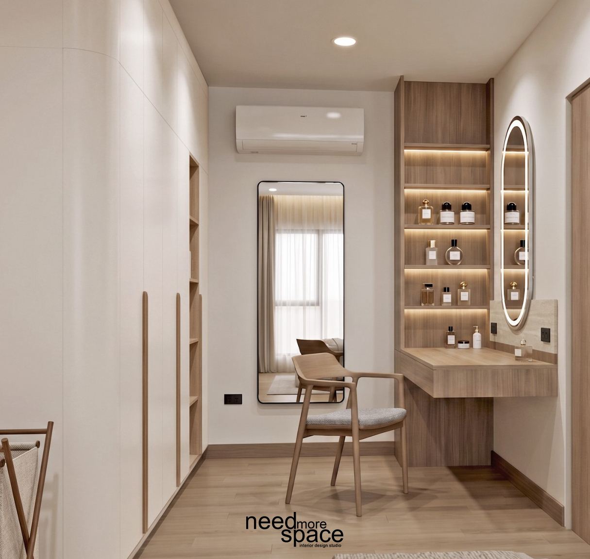 Dressing Area — Walk-in Wardrobe มุมแต่งตัว