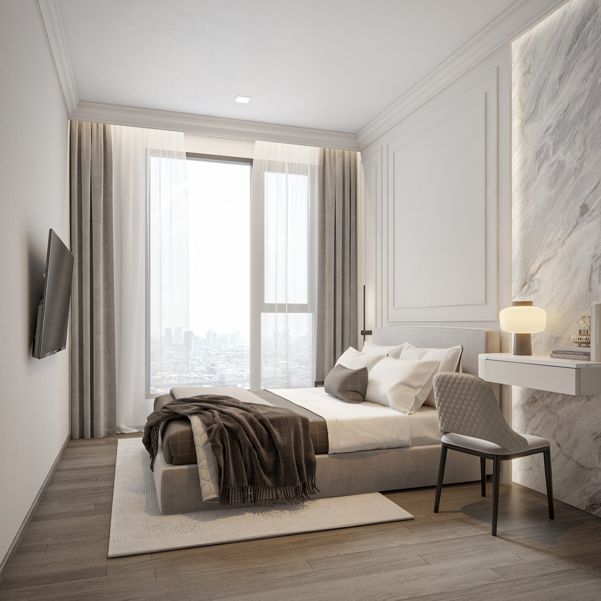 Ivory & Grace — Master Bedroom